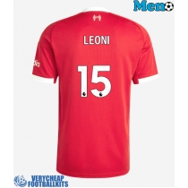 Liverpool Giovanni Leoni #15 Replica Home Shirt 2025-26 Short Sleeve